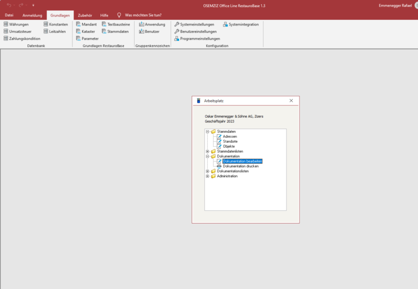 RestauroBase Software RestauroBase