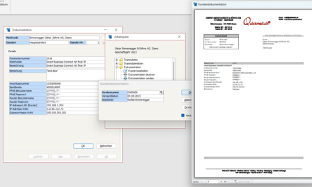 Software SP Faktura Dokumentation Stammdatenblatt