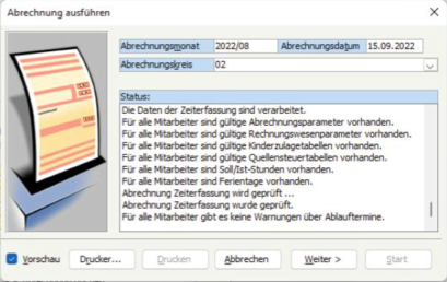 Software Salärabrechnung Abrechnung