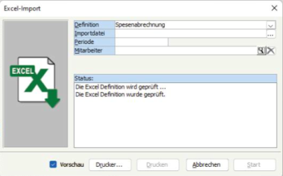 Software Salärabrechnung Excelimport