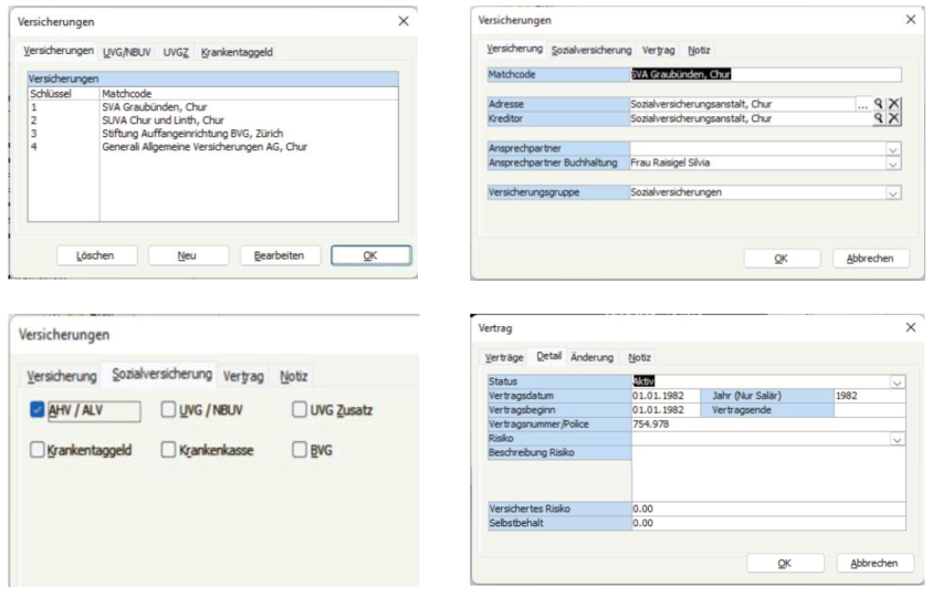 Software Salärabrechnung Versicherungen