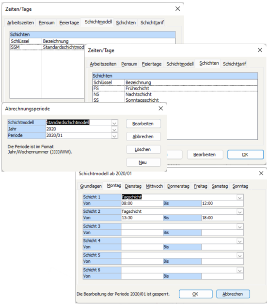 Software Zeiterfassung Schichtmanagement Schichten